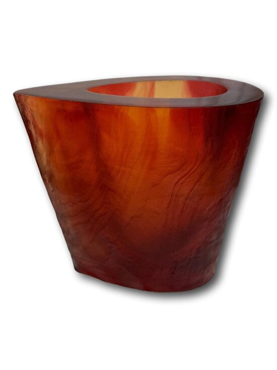 Terry Balle Other - 1990's Terry Balle Postmodern Design Acrylic Sculpture Vase Art Figurine